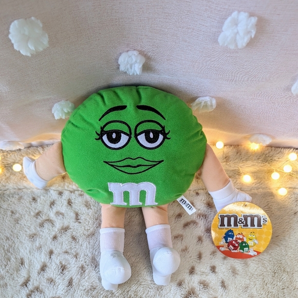 Green M&M Plushie - Picture 10 of 11